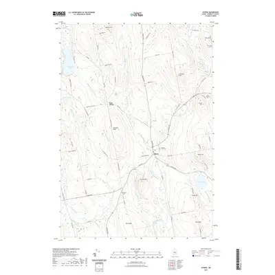 2021 Map of Athens, 2021 Print