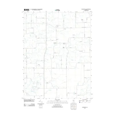 2012 Map of Athensville, 2012 Print