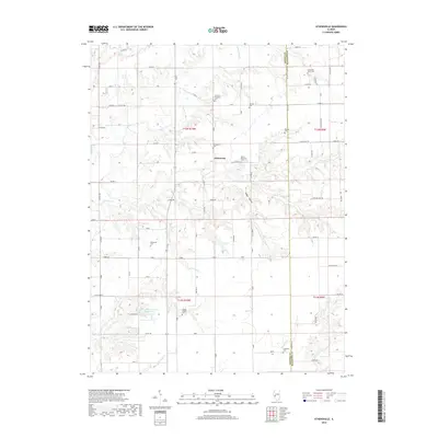 2018 Map of Athensville, 2018 Print