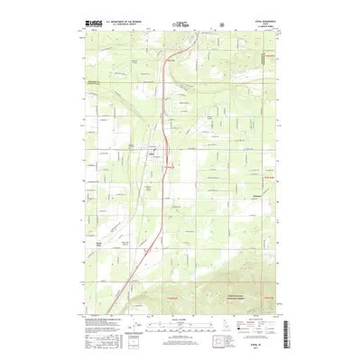 2017 Map of Athol, 2017 Print