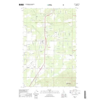 2020 Map of Athol, 2020 Print