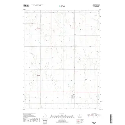 2018 Map of Athol, 2018 Print