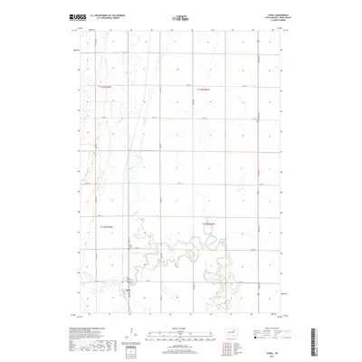 2017 Map of Athol, 2017 Print