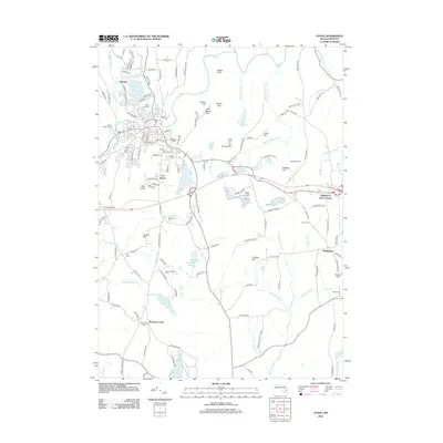 2012 Map of Athol, 2012 Print