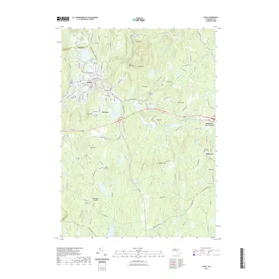 2021 Map of Athol, 2021 Print