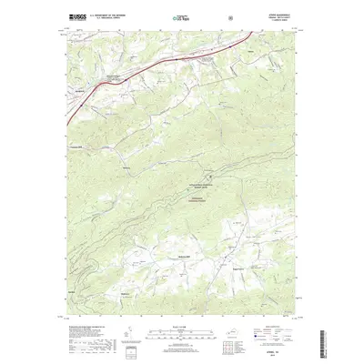2019 Map of Atkins, 2019 Print