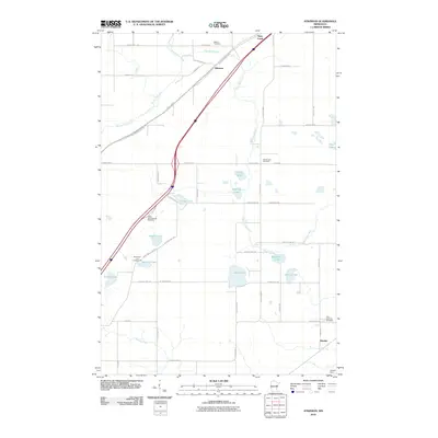 2010 Map of Atkinson, 2010 Print