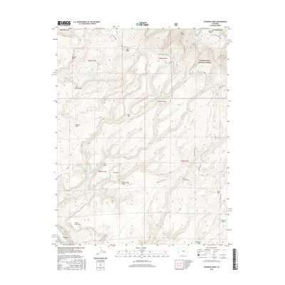 2016 Map of Atkinson Creek, 2016 Print