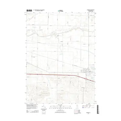 2015 Map of Atkinson, 2015 Print