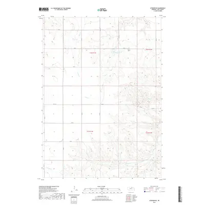 2017 Map of Atkinson NE, 2017 Print