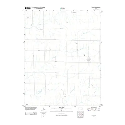 2010 Map of Atlanta, 2010 Print