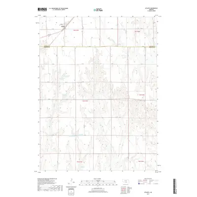2017 Map of Atlanta, 2017 Print