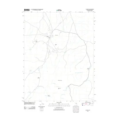 2012 Map of Atlanta, 2012 Print