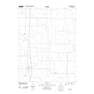 2012 Map of Atlanta, 2012 Print