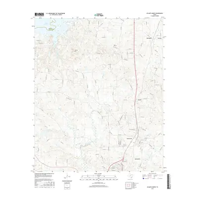 2016 Map of Atlanta North, 2016 Print