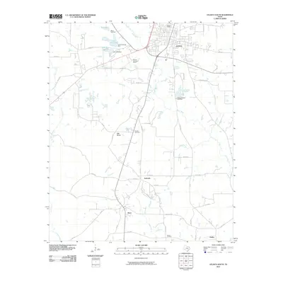 2010 Map of Atlanta South, 2010 Print