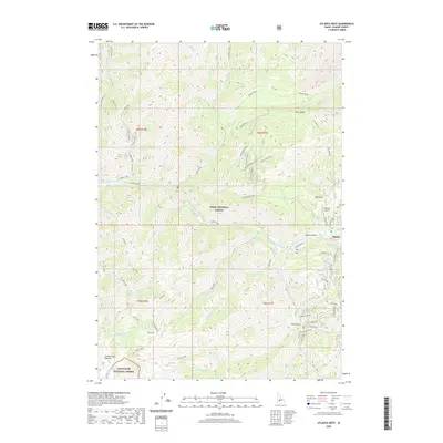 2020 Map of Atlanta West, 2020 Print