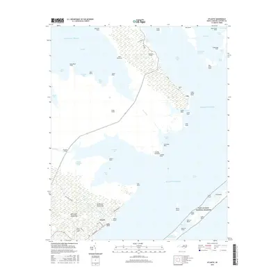 2016 Map of Atlantic, 2016 Print