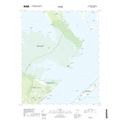 2019 Map of Atlantic, 2019 Print