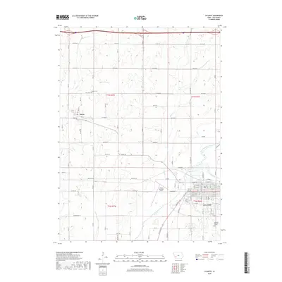 2018 Map of Atlantic, 2018 Print