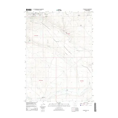 2015 Map of Atlantic City, 2015 Print