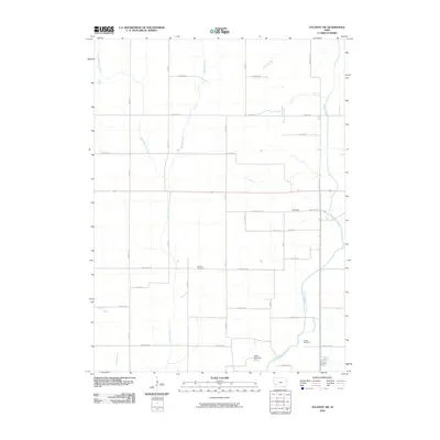 2010 Map of Atlantic SW, 2010 Print