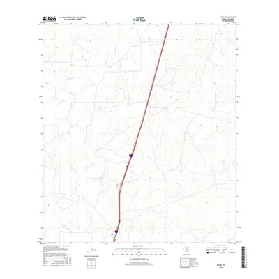 2016 Map of Atlee, 2016 Print