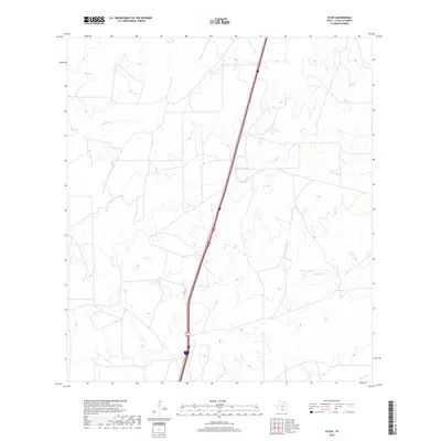 2019 Map of Atlee, 2019 Print