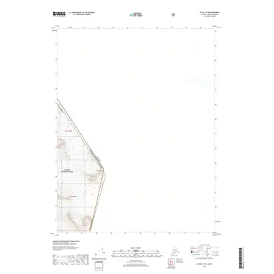 2017 Map of Atlin A-7 SE, 2017 Print