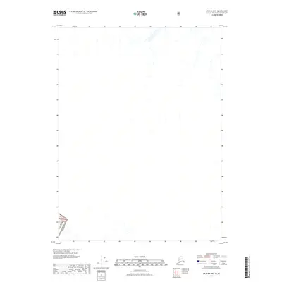 2017 Map of Atlin B-8 NW, 2017 Print