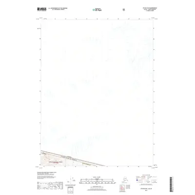 2017 Map of Atlin B-8 SE, 2017 Print