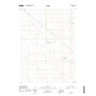 2020 Map of Atomic City, 2020 Print