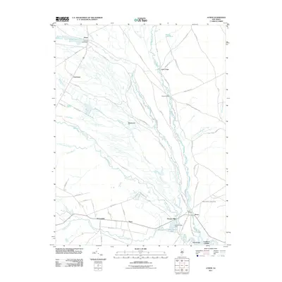 2011 Map of Atsion, 2011 Print