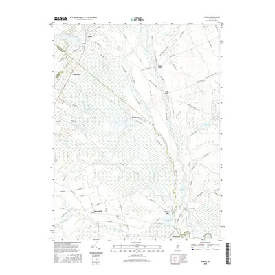 2016 Map of Atsion, 2016 Print