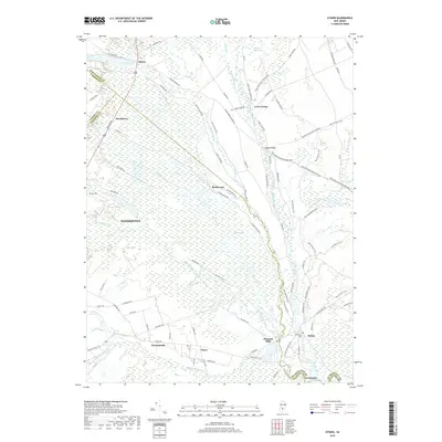 2019 Map of Atsion, 2019 Print