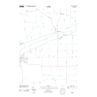 2013 Map of Attica, 2013 Print
