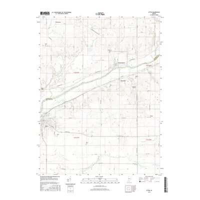 2016 Map of Attica, 2016 Print