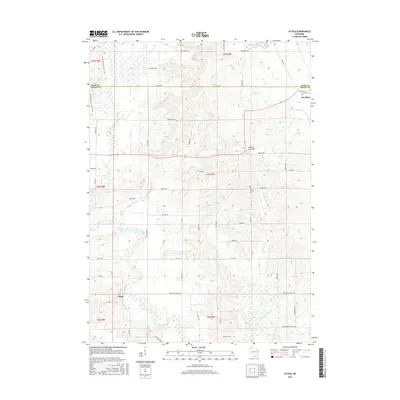 2016 Map of Attica, 2016 Print