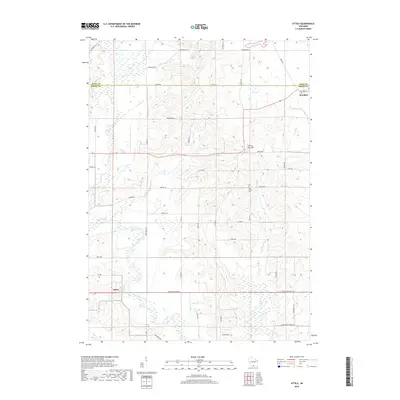 2018 Map of Attica, 2018 Print