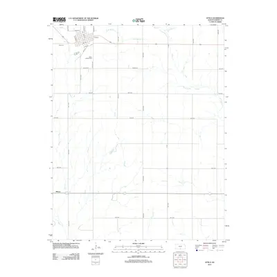 2012 Map of Attica, 2012 Print