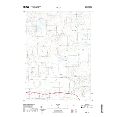 2019 Map of Attica, 2019 Print