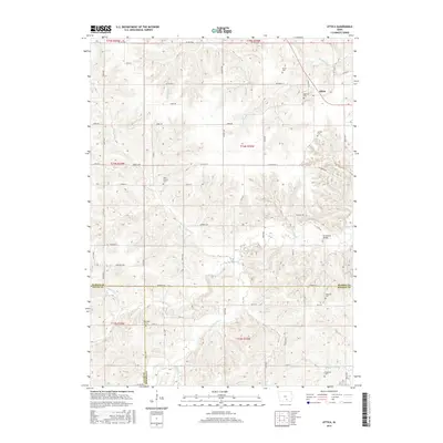 2015 Map of Attica, 2015 Print
