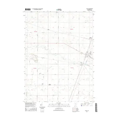 2016 Map of Attica, 2016 Print