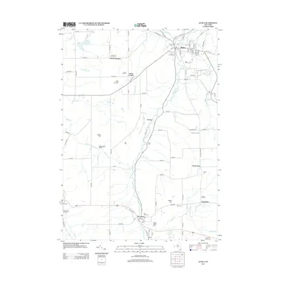 2013 Map of Attica, 2013 Print