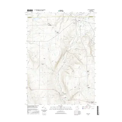 2016 Map of Attica, 2016 Print