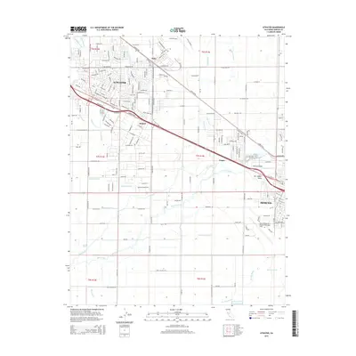 2015 Map of Atwater, 2015 Print