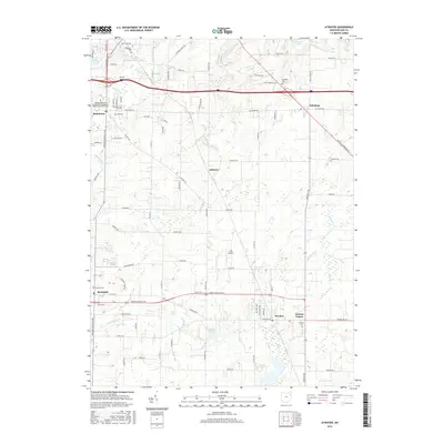 2016 Map of Atwater, 2016 Print
