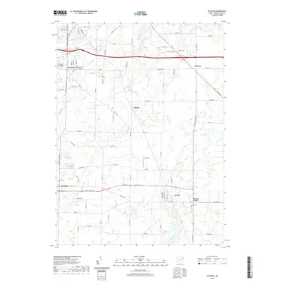 2019 Map of Atwater, 2019 Print