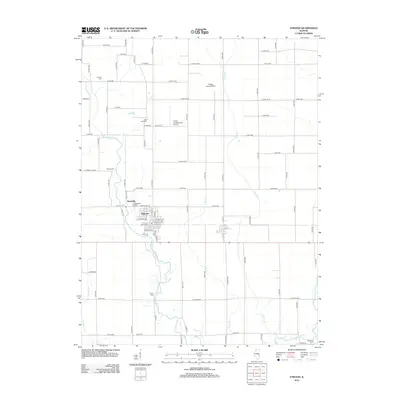 2012 Map of Atwood, 2012 Print