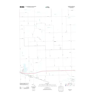 2013 Map of Atwood, 2013 Print